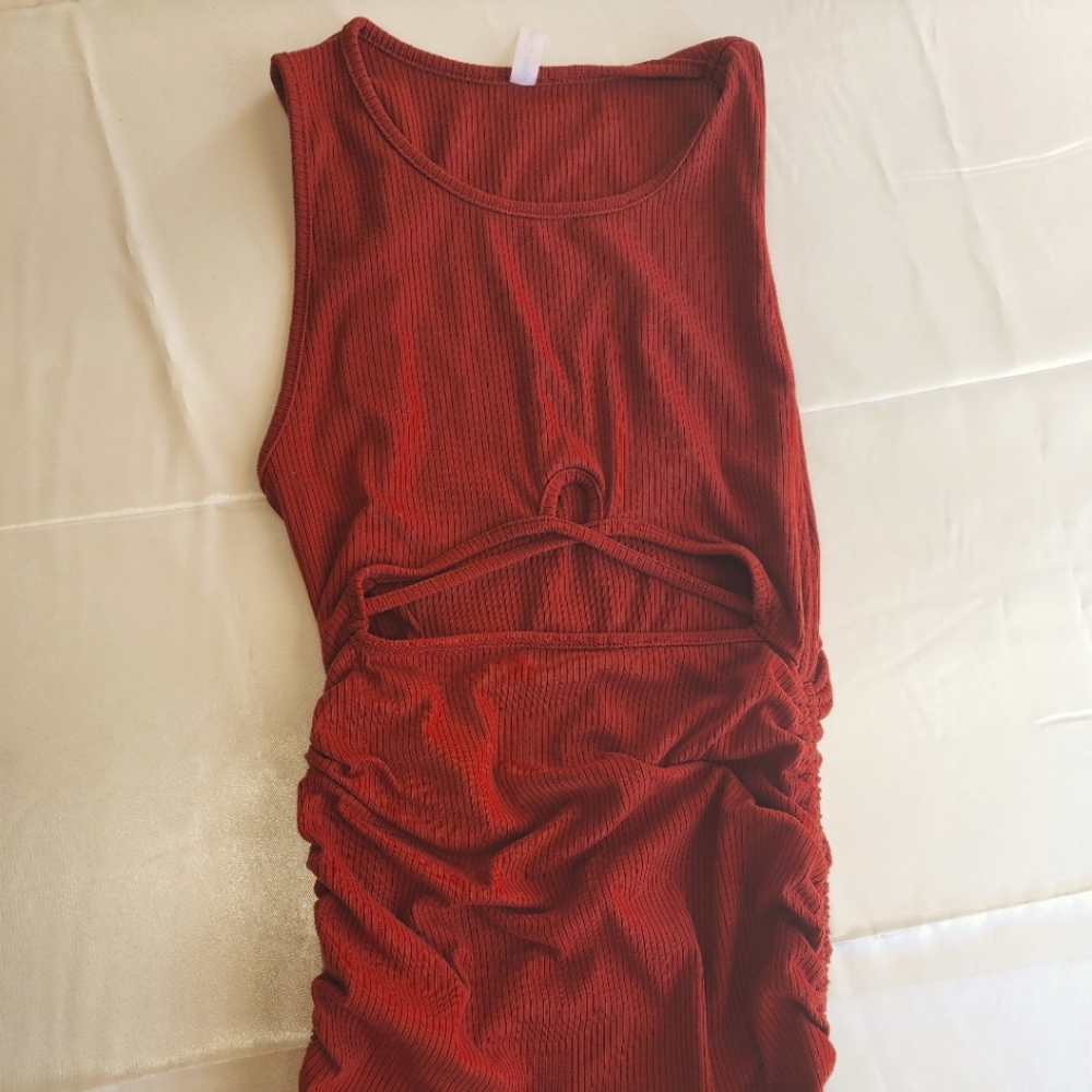 Rust dress